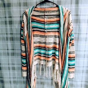 Multicolored Fringe Cardigan 💥 FINAL PRICE 💥